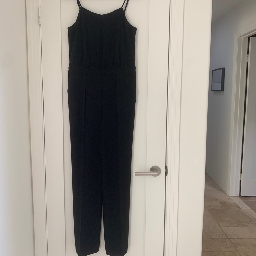 Banana Republic Black Crepe Jumpsuit